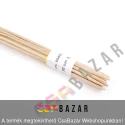 Bambusz virágtámasz 30cm 20db/cs. natur
