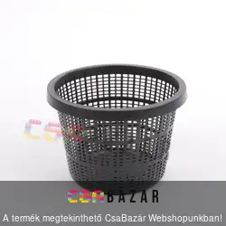 Kerek ültető kosár kerti tóba 21cm