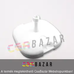Vízzel tölthető napernyőtalp 20l