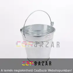 Horganyzott vödör 12L