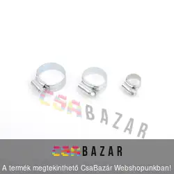 Tömlő bilincs 11-16 mm-ig állítható