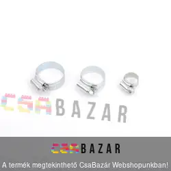 Tömlő bilincs 18-25 mm-ig állítható