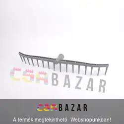 Nagy műanyag gereblye