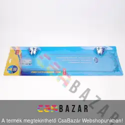 Fürdőszobai polc üveglappal 52 cm