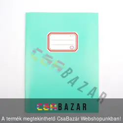 A/4 méretű sima füzet 80-32
