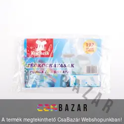 Jégkockakészítő tasak - 192 kockás