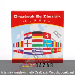 Memória kártya - Európai országok és zászlók