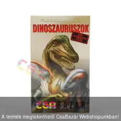Ismeretterjesztő játékkártya - Dinoszauruszok