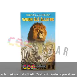 Ismeretterjesztő játékkártya - Vadon élő állatok