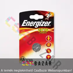 Energizer CR2016, 3V Lithium gombelem