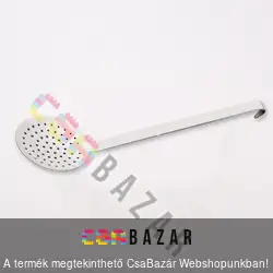 Zománcos habszedő, szűrőkanál 10cm