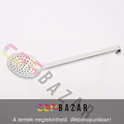 Zománcos habszedő, szűrőkanál 12cm