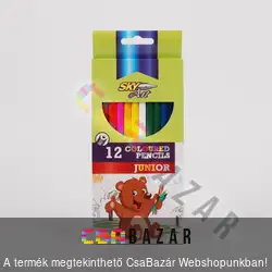 12 db-os junior színes ceruza