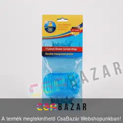 Zuhanyfüggöny karika 6 cm