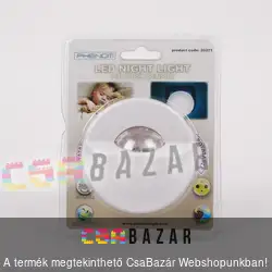 Éjszakai jelzőfény fényérzékelővel 7cm