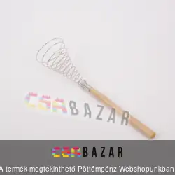 Fa nyelű spirál habverő