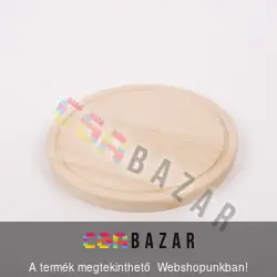 Kerek fa vágódeszka 20cm