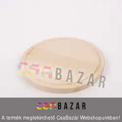 Kerek fa vágódeszka 30cm