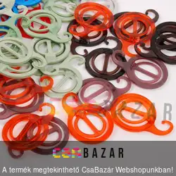 Zoknipárosító csipesz 6 db/csomag