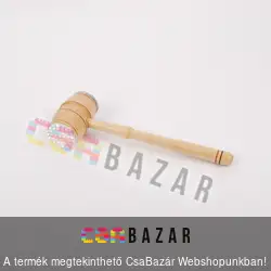 2 oldalas lakkozott nagy húsklopfoló