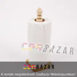 Asztali fa papírtörlőtartó papír kéztörlővel