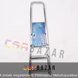 Háztartási alumínium létra 4 fokos