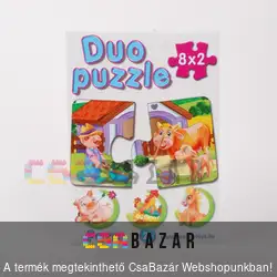 Duo puzzle 8x2 db-os Farm