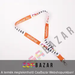 Csabazár nyakpánt, passtartó, kulcstartó