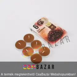 Illatmécses, teamécses kávé illatban 6 db-os