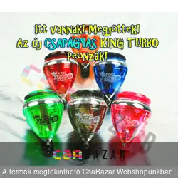 Peonza Cometa King Turbo