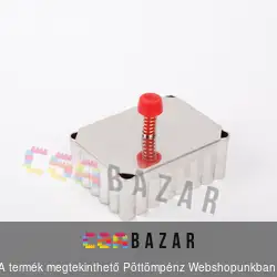 Süteményforma, kekszkinyomó