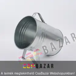 Horganyzott szenes vödör