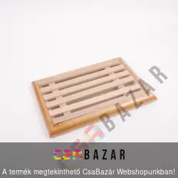 Fa morzsarács morzsatálca