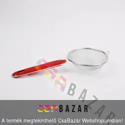 Fém nyeles szűrő 8 cm