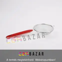 Fém nyeles szűrő 12 cm
