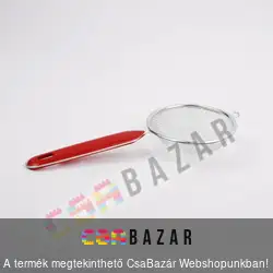 Fém nyeles szűrő 14 cm