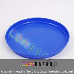 Kerek műanyag tálca