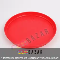 Kerek műanyag tálca közepes 32cm