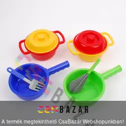 Gyerek főző szett 6 db-os