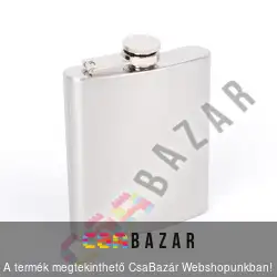 Fém laposüveg, flaska 200 ml