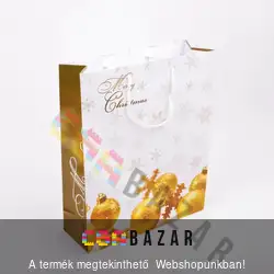 Karácsonyi ajándéktasak közepes 18x23 cm