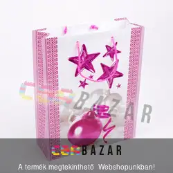 Karácsonyi ajándéktasak nagy 26x32 cm