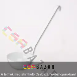 Zománcos merőkanál 12 cm - 6 dl