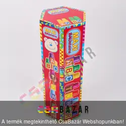 Maxi ABC torony építőjáték