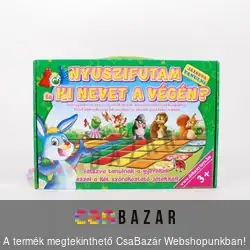 Nyuszifutam és Ki nevet a végén készségfejlesztő társasjáték