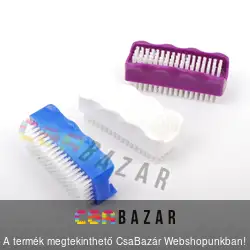 Körömkefe dupla 9 cm