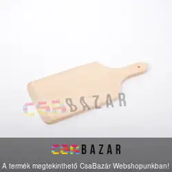 Nyeles fa vágódeszka 30x14 cm