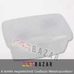 Műanyag ételszállító ételtároló doboz 0,8 L