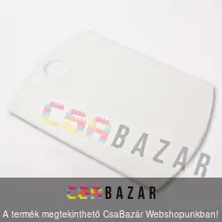 Reggeliződeszka vágódeszka műanyag 26x15 cm