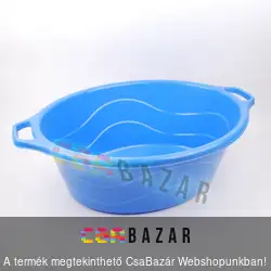 Füles ovál tál 8L